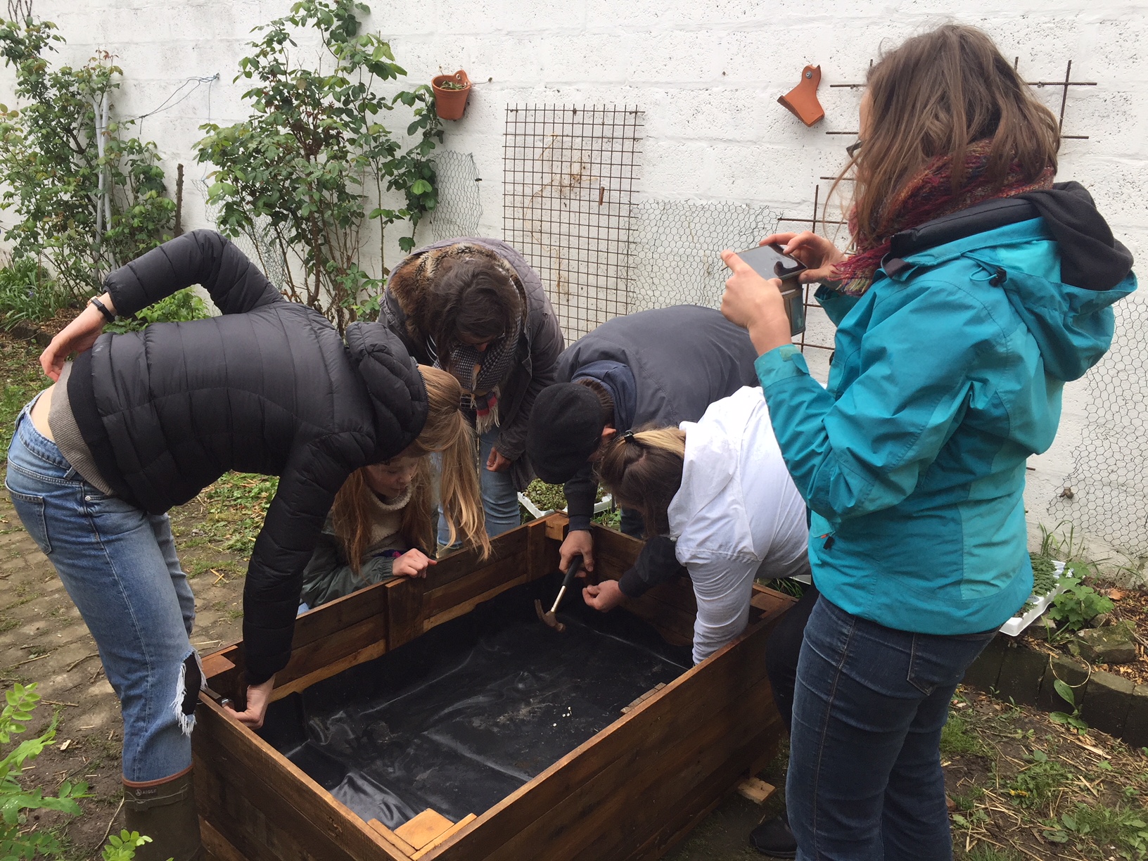 bac potager DIY cocréation cours vivantes oasis nourricier