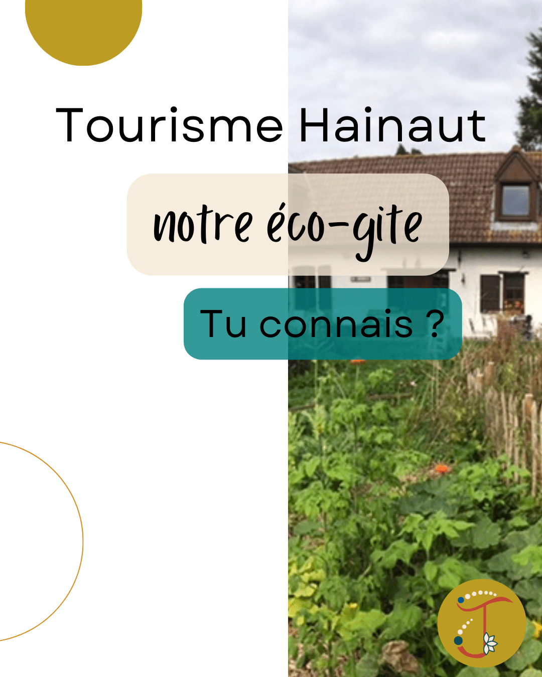 Tourisme dans le Hainaut : Un éco-gîte à découvrir à Gallaix