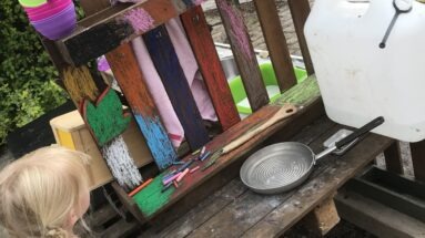 Mud kitchen DIY