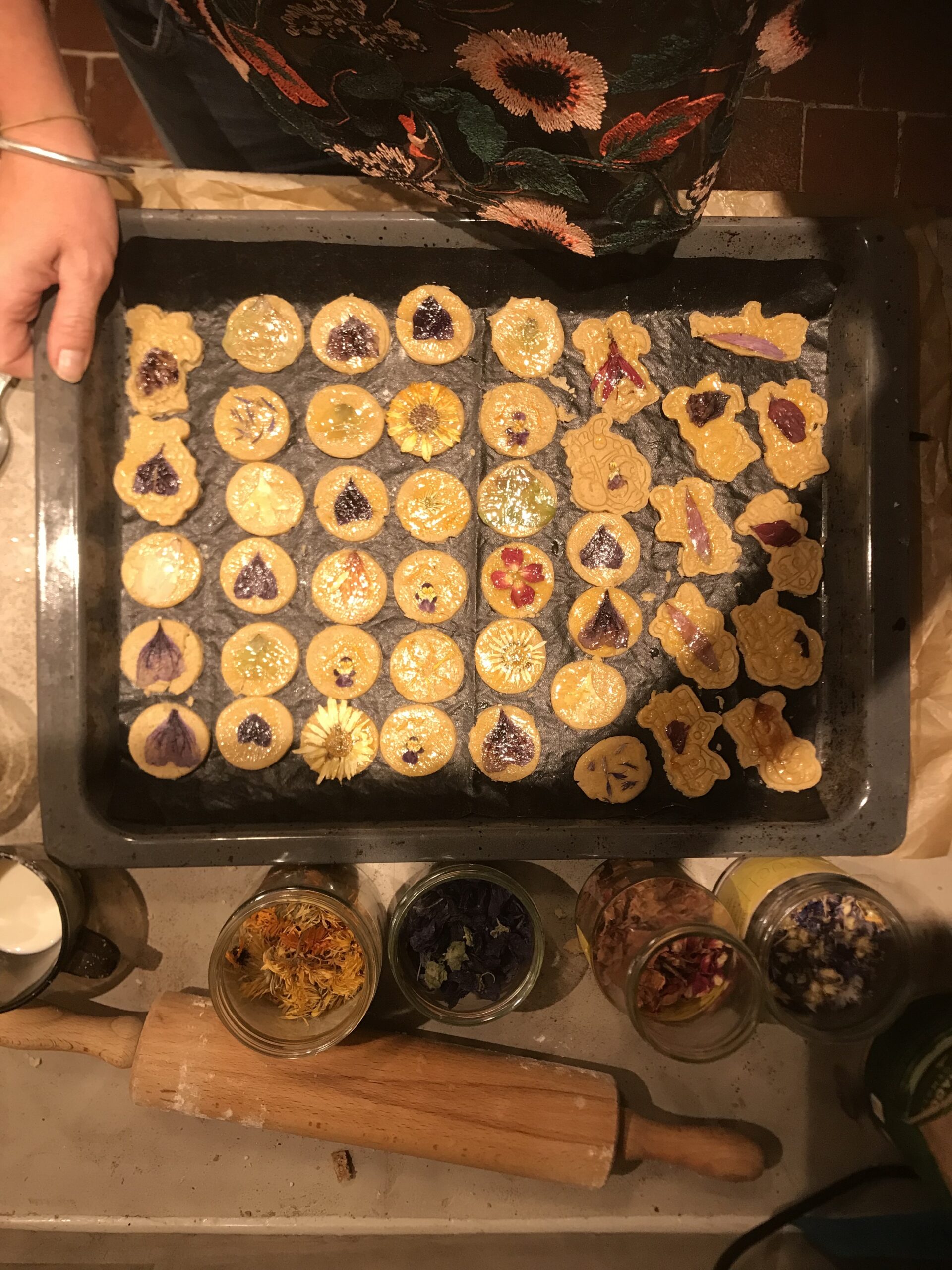 biscuits fleurs recette