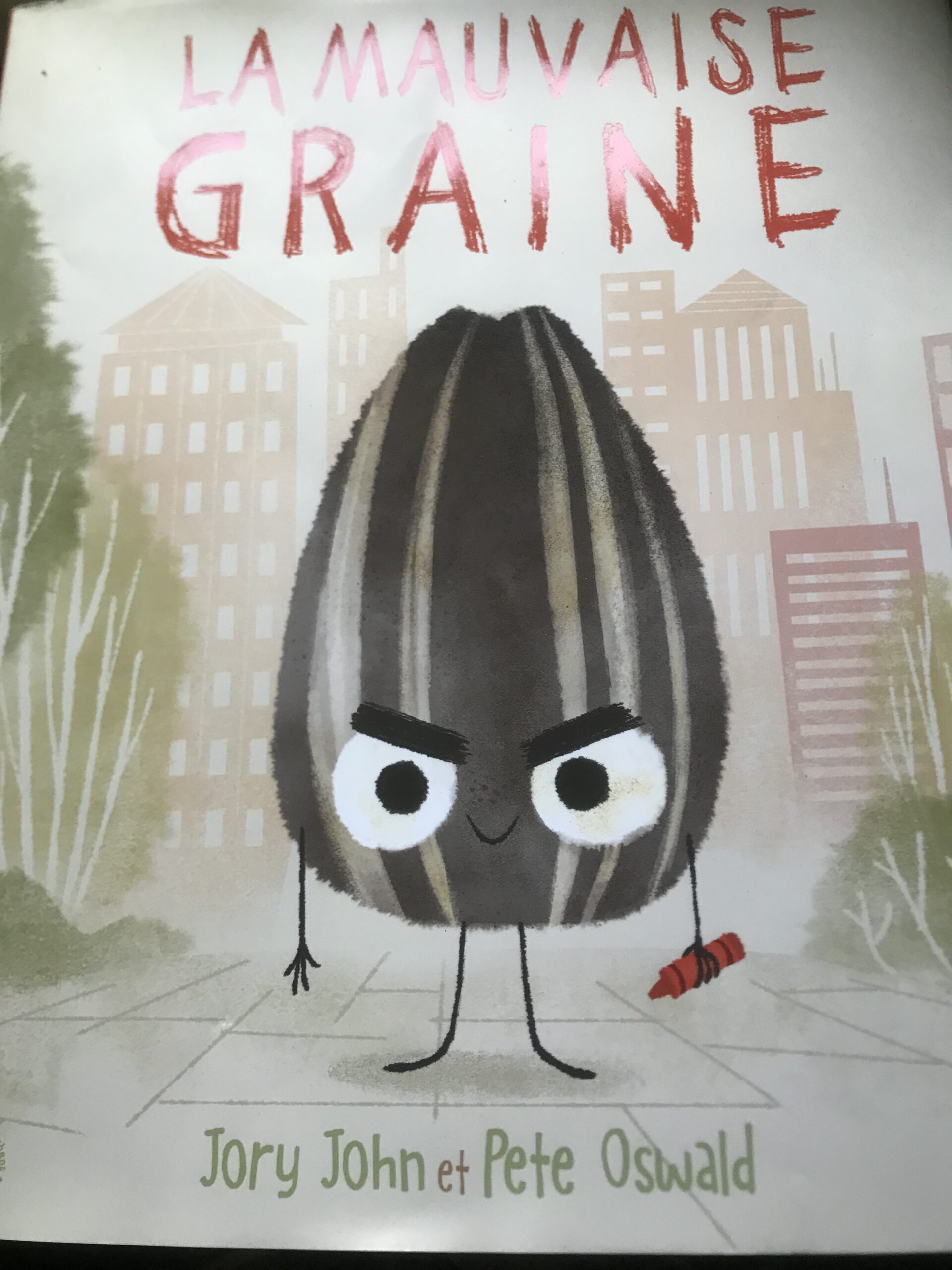 La mauvaise graine potager enfant album jeunesse livre 