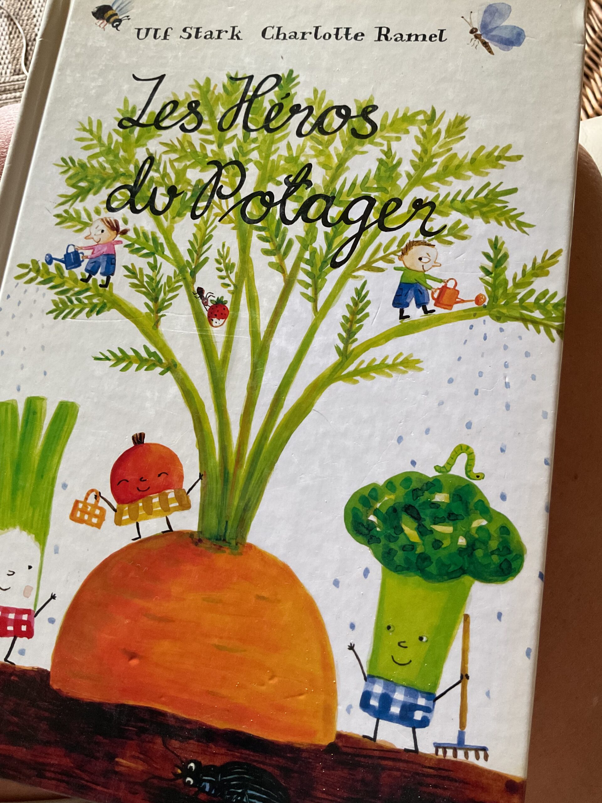 Les héros du potager potager enfant album jeunesse livre 