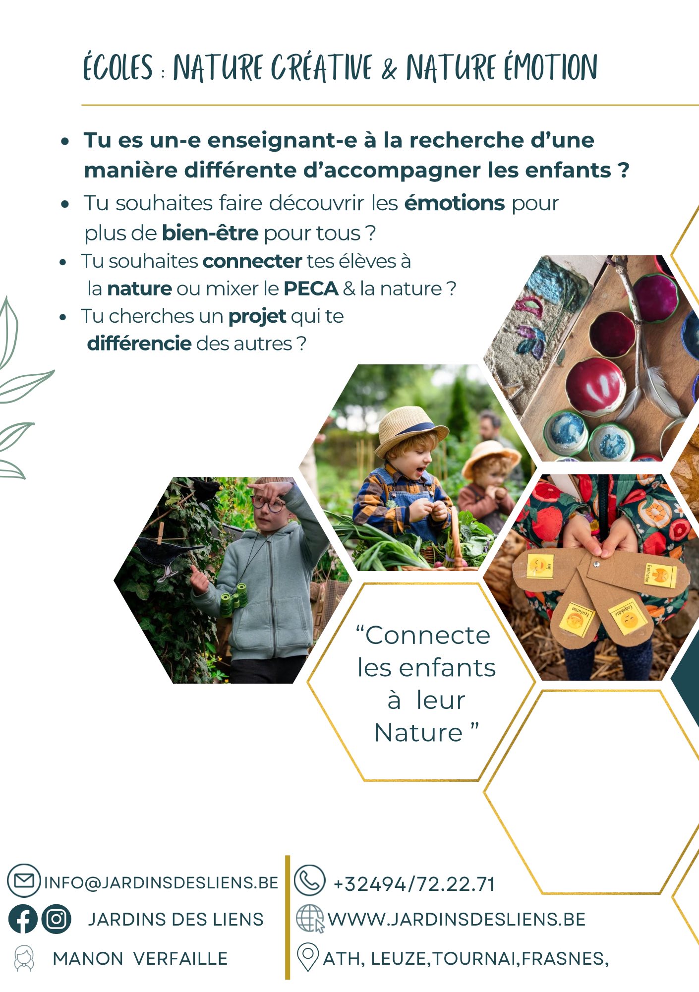 Programme école Nature Créative