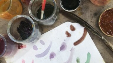 Couleur couleurs végétales jardin couleurs naturelles couleurs florales activité enfant recettes recette Peinture