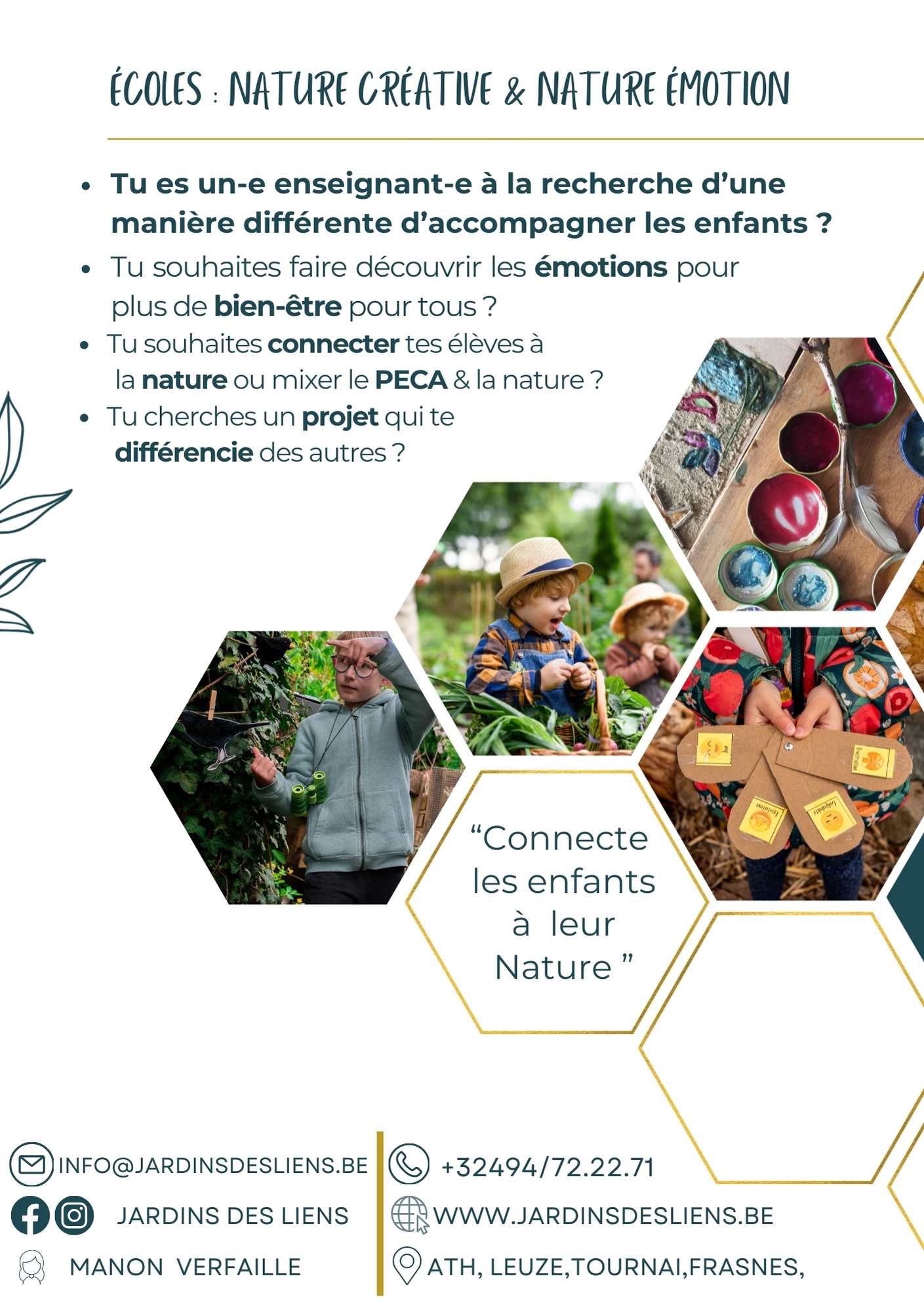Programme École Nature Émotion