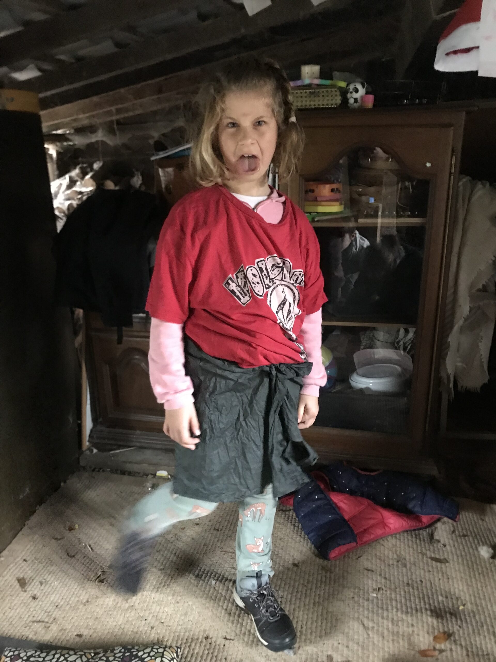 Stage monstre araignée peur enfant 