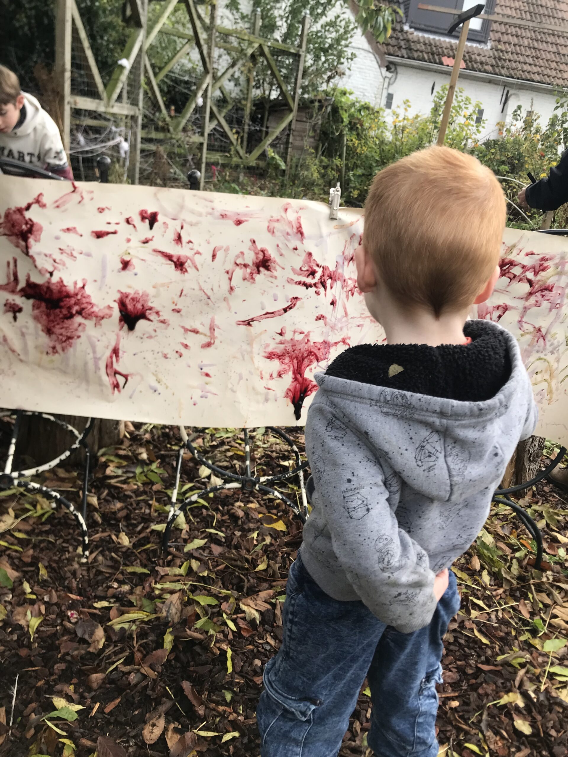 Stage monstre araignée peur enfant 