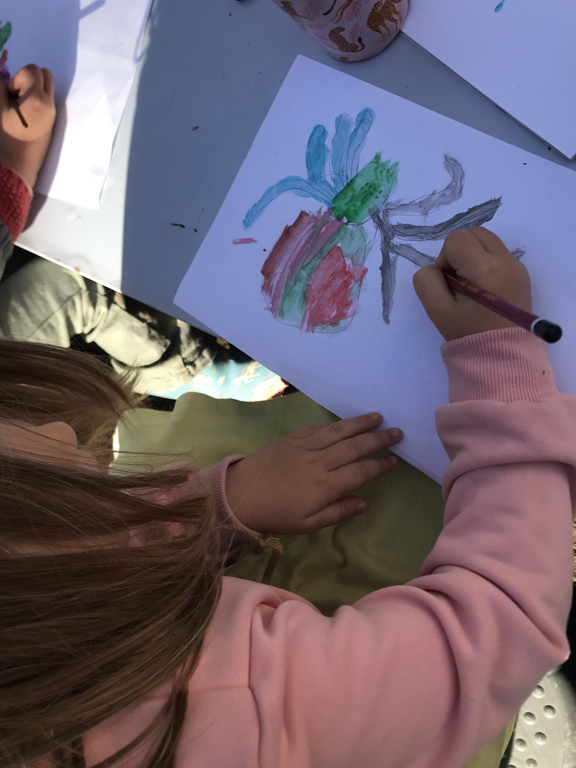 Stage monstre araignée peur enfant 