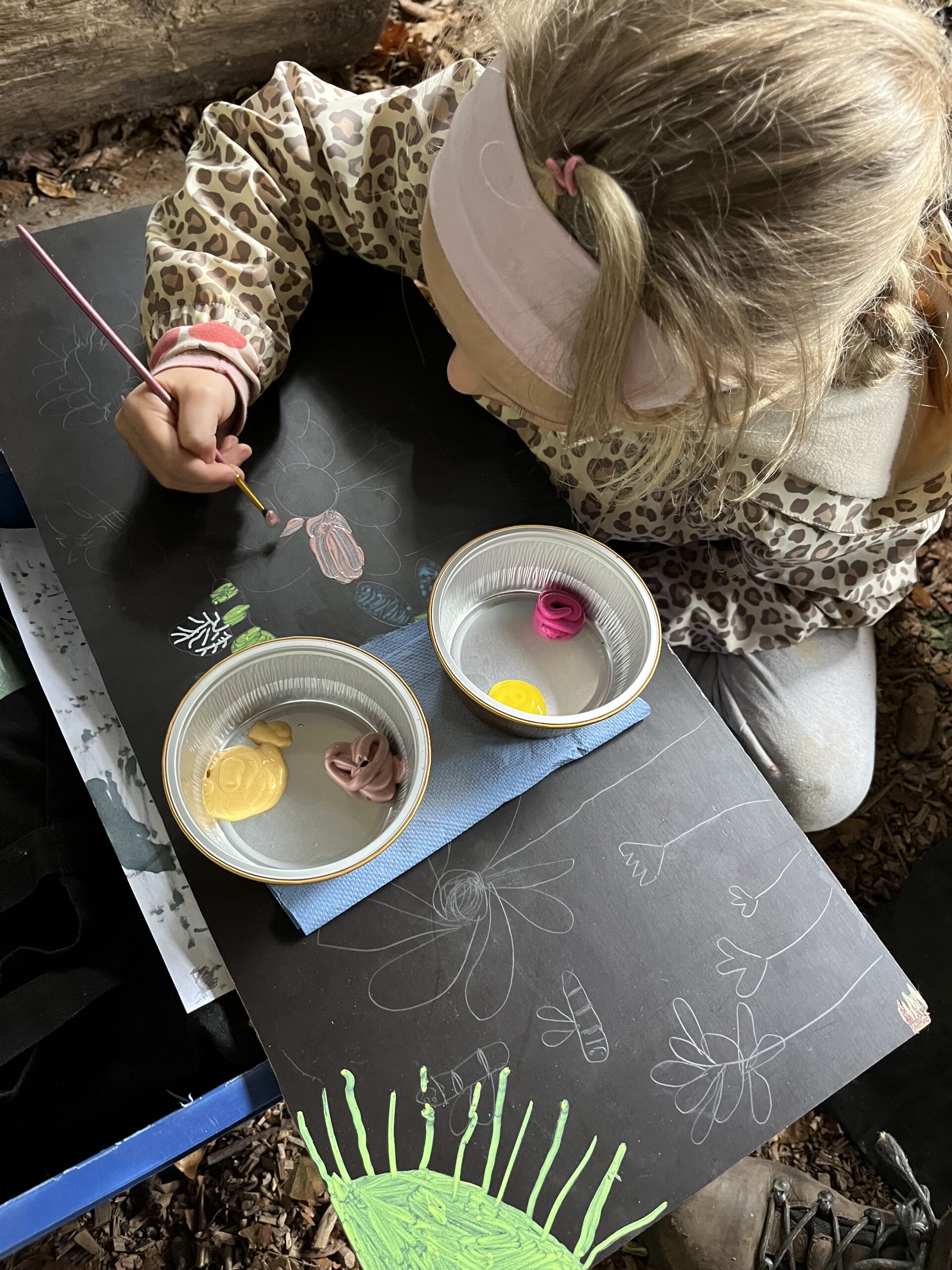 cocréation panneau insectes stages animation école art peca